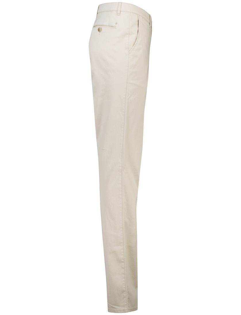 Com4 modern chino collection creme katoen effen