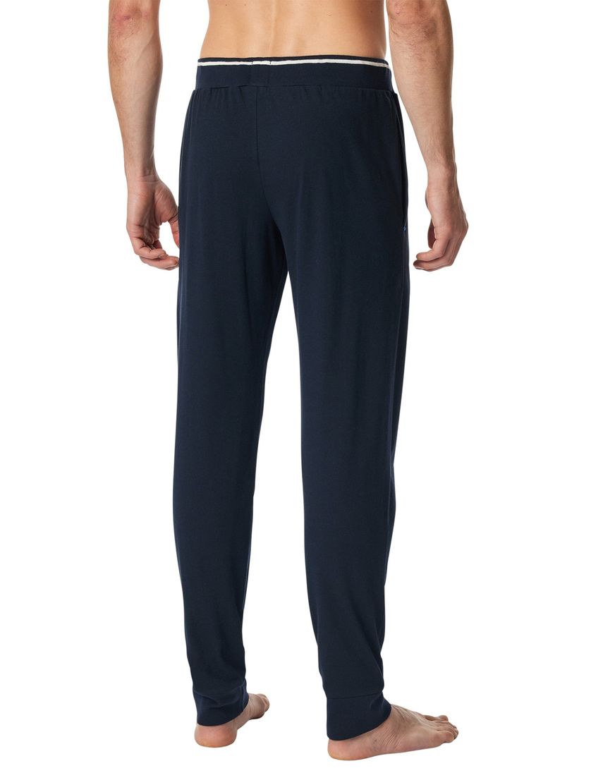 nachtblauwe Schiesser pyjamabroek