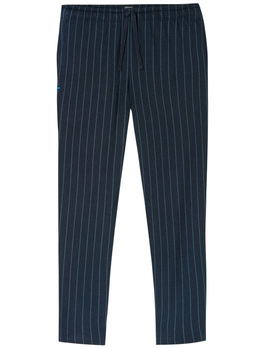 Schiesser pyjamabroek navy gestreept