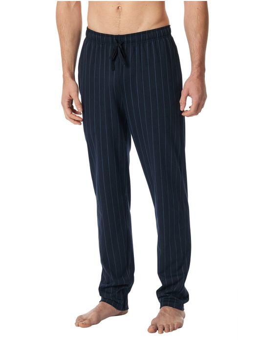 Schiesser pyjamabroek navy gestreept