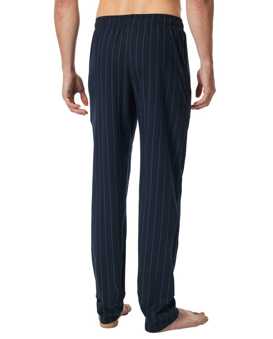 Schiesser pyjamabroek nachtblauw gestreept