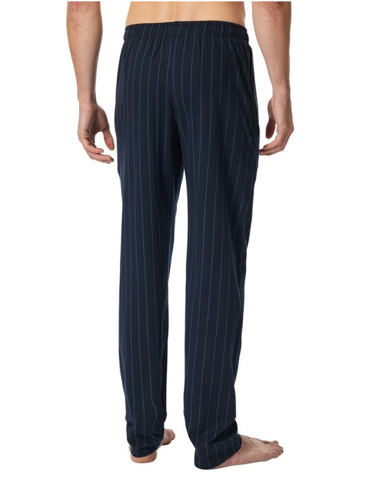 Schiesser pyjamabroek navy gestreept