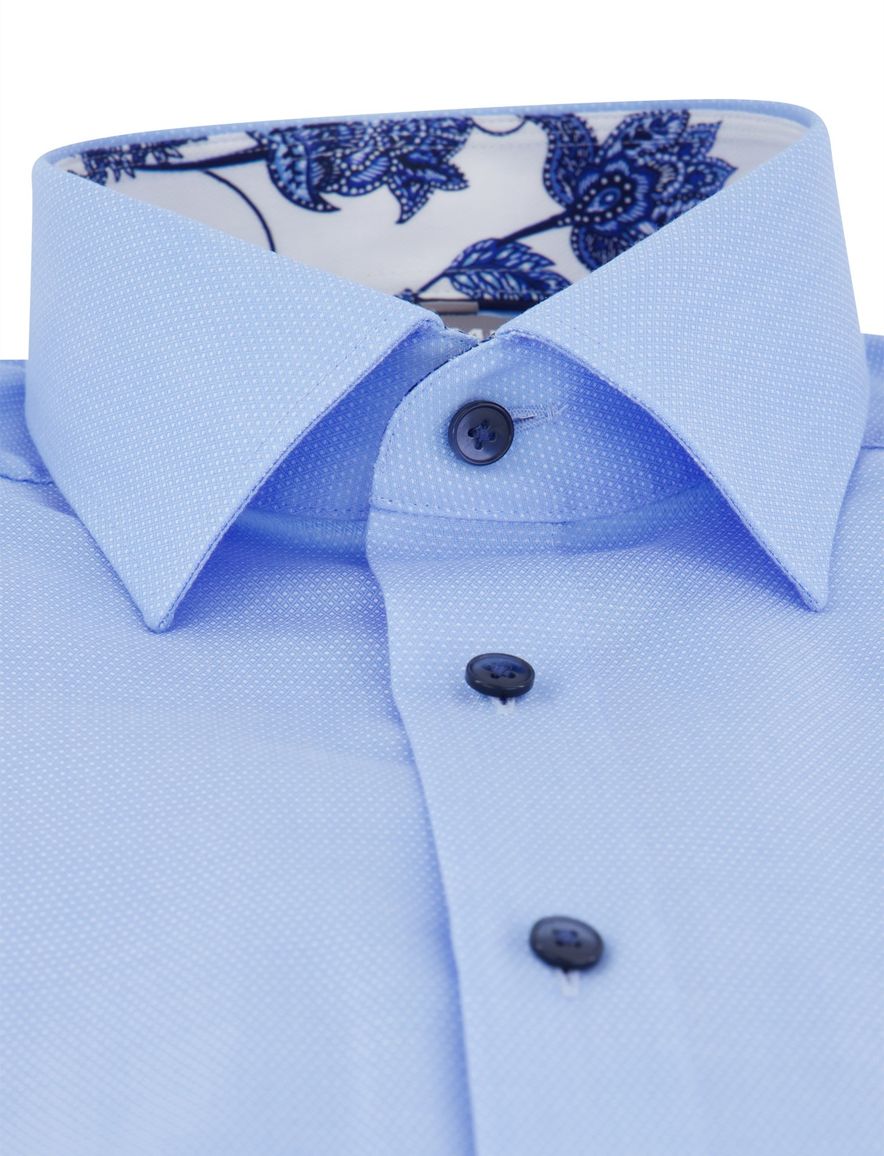 Olymp overhemd lichtblauw modern fit strijkvrij