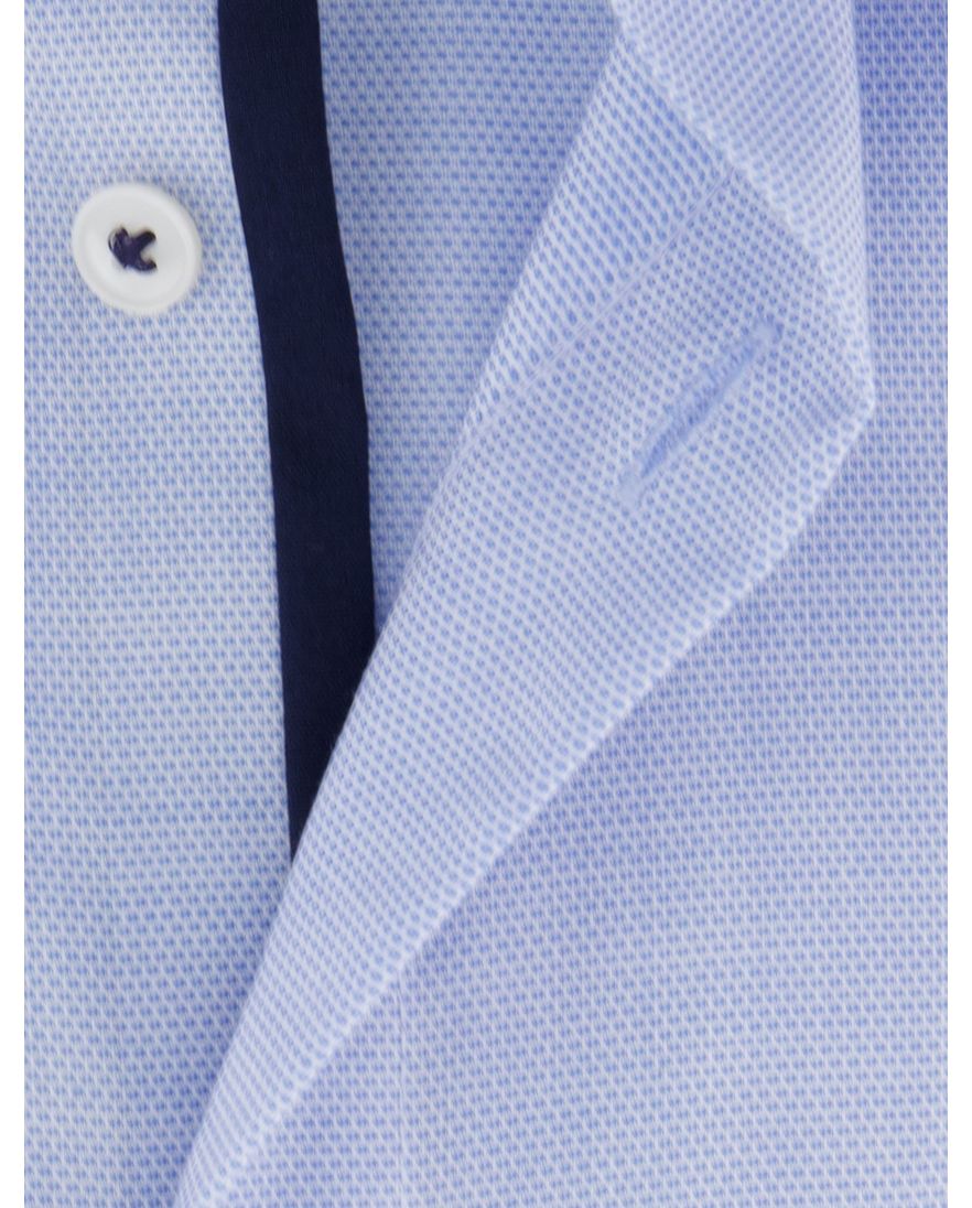 Olymp overhemd lichtblauw Modern Fit borstzak