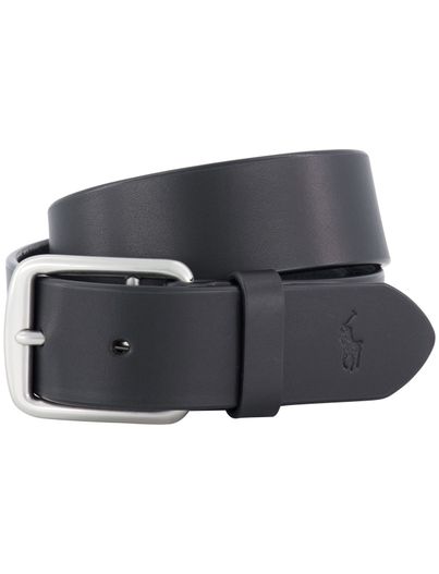 Polo Ralph Lauren Polo Ralph Lauren riem zwart leer effen