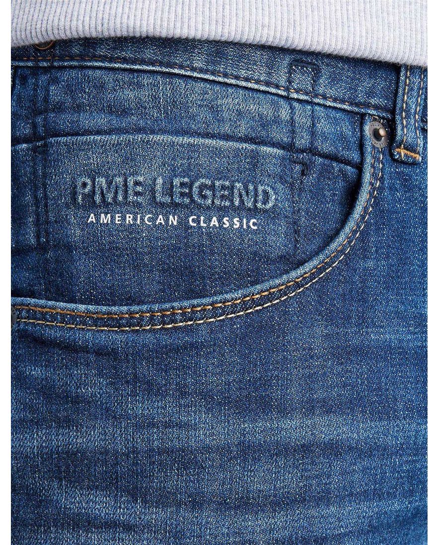 PME Legend jeans blauw Nightflight normale fit