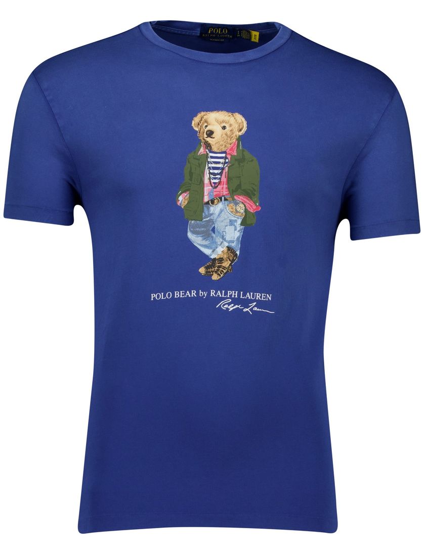 Polo Ralph Lauren wijde fit t-shirt blauw bear