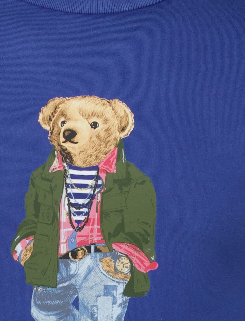 Polo Ralph Lauren wijde fit t-shirt blauw bear