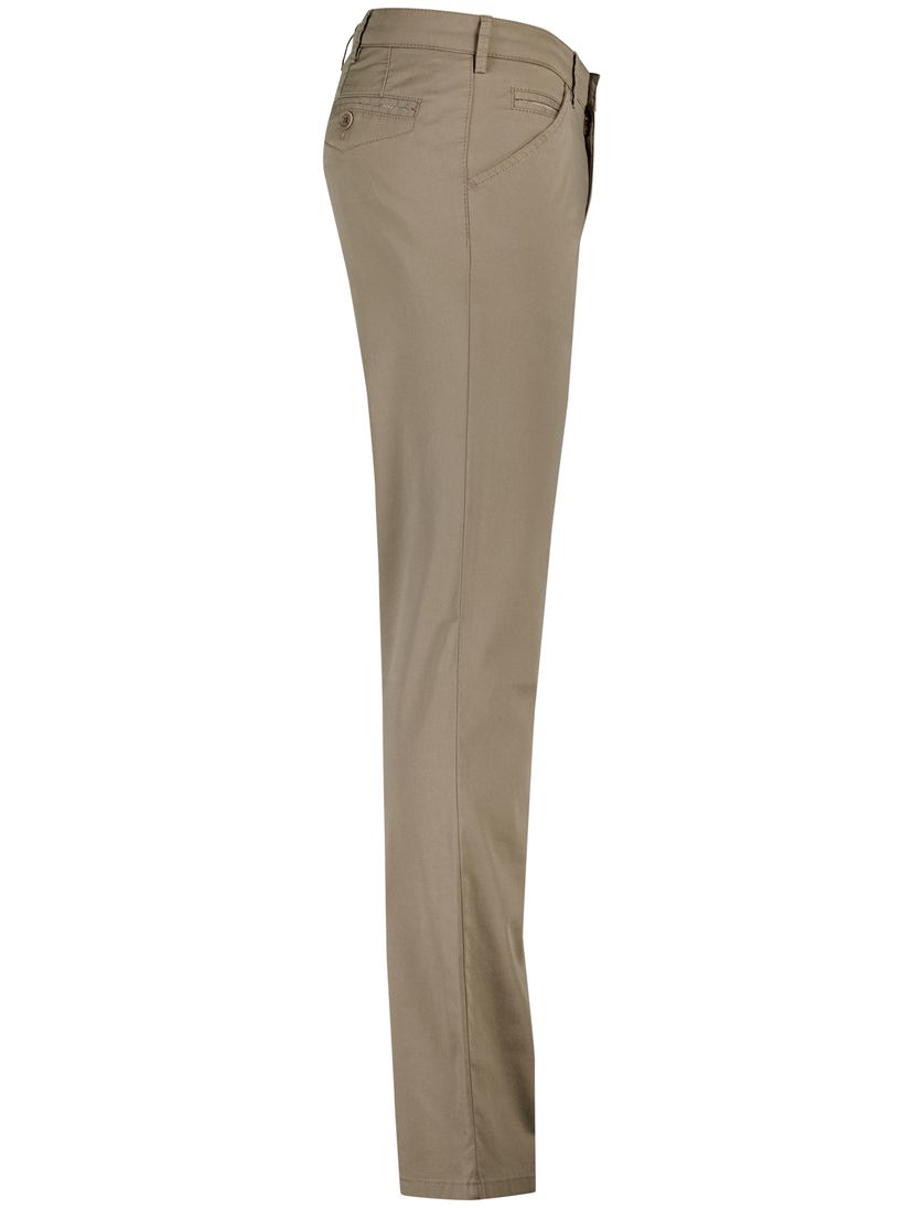 Meyer 5-pocket Pantalon katoen bruin katoen