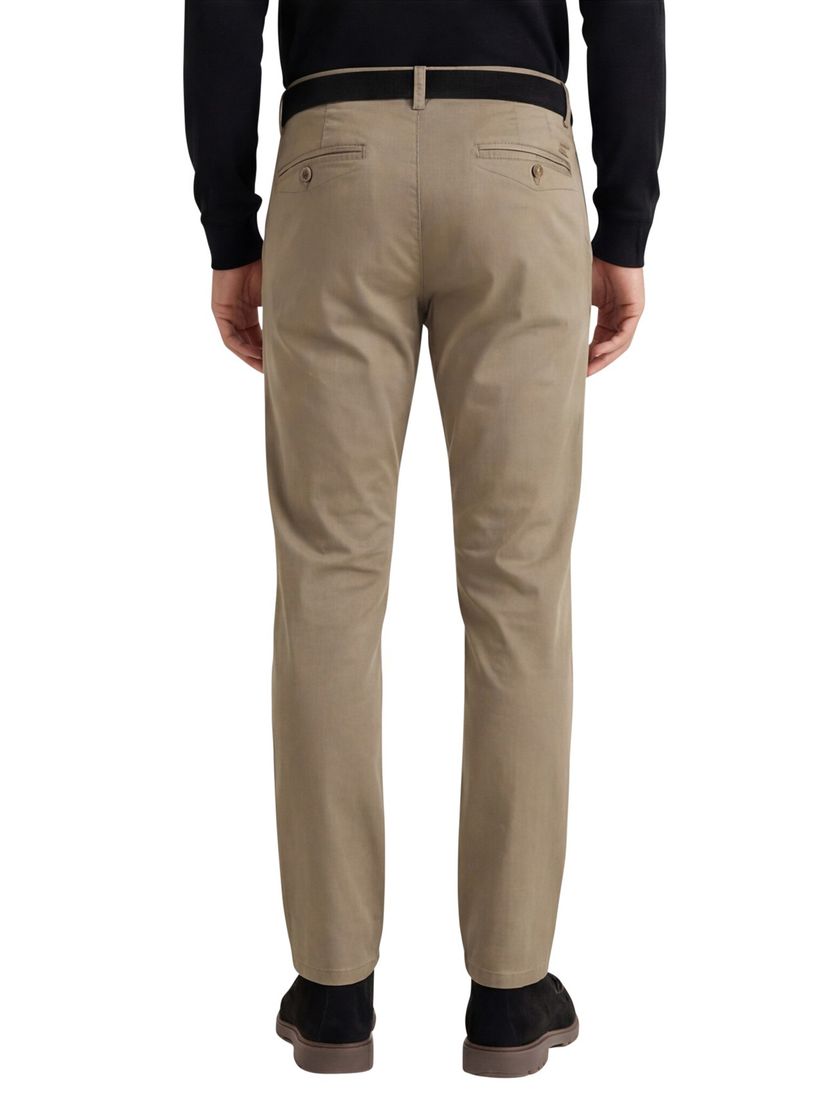 Meyer 5-pocket Pantalon katoen bruin katoen