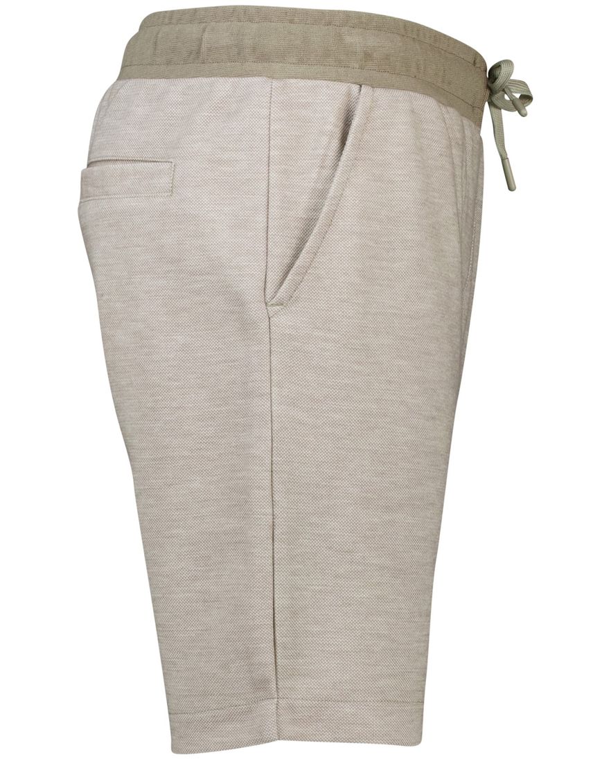 Lyle & Scott sweatshort bruin gemeleerd