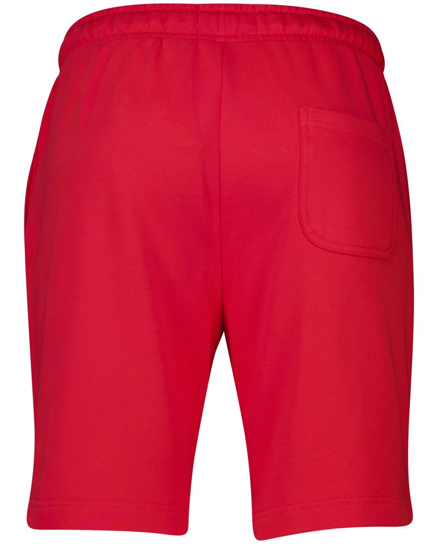 Lyle & Scott bermuda rood effen slim fit katoen