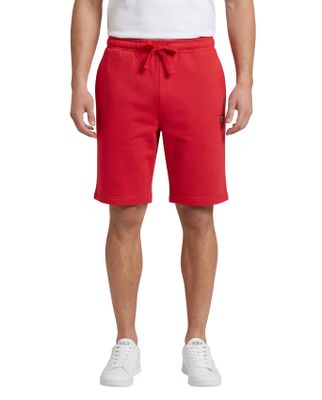 Lyle & Scott katoenen Lyle & Scott bermuda effen rood slim fit