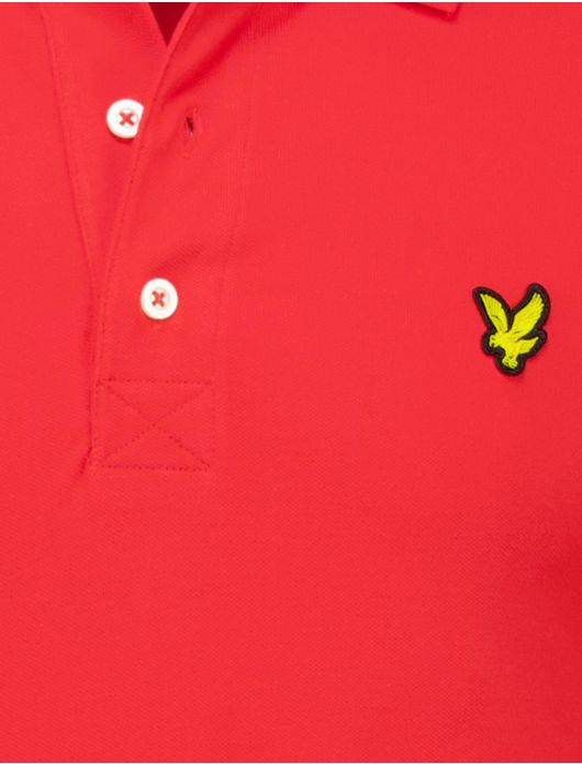 Lyle & Scott polo-shirt rood