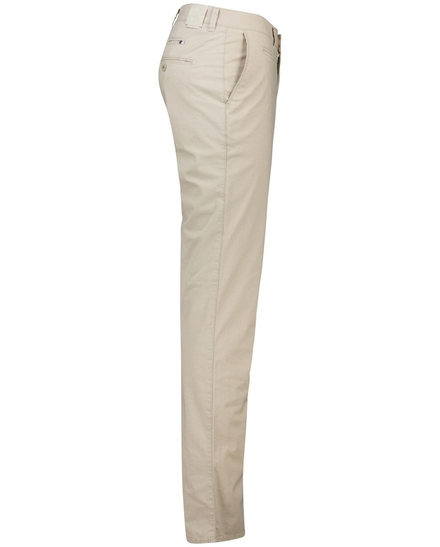 Brax pantalon 5-pocket Fabio beige wijde fit