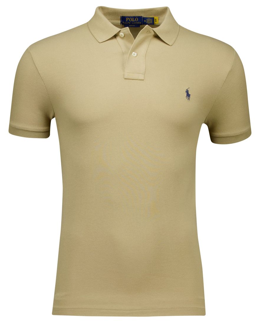 Polo Ralph Lauren polo beige 2-knoops