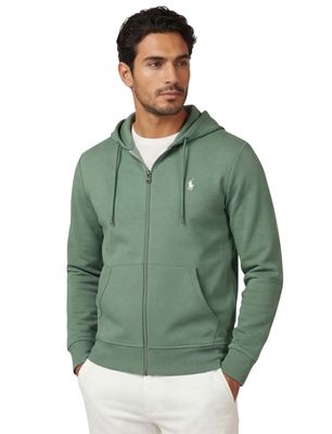 Polo Ralph Lauren Polo Ralph Lauren vest met capuchon effen groen normale fit