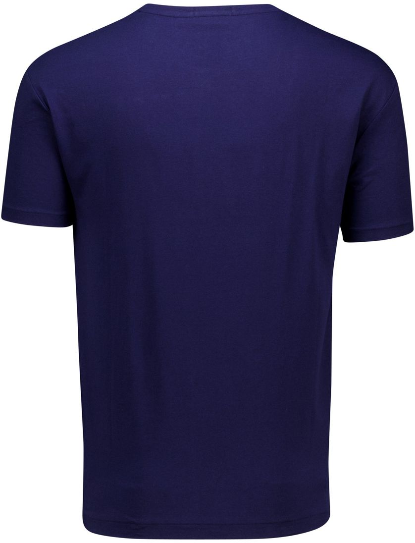 Polo Ralph Lauren T-shirt donkerblauw ronde hals