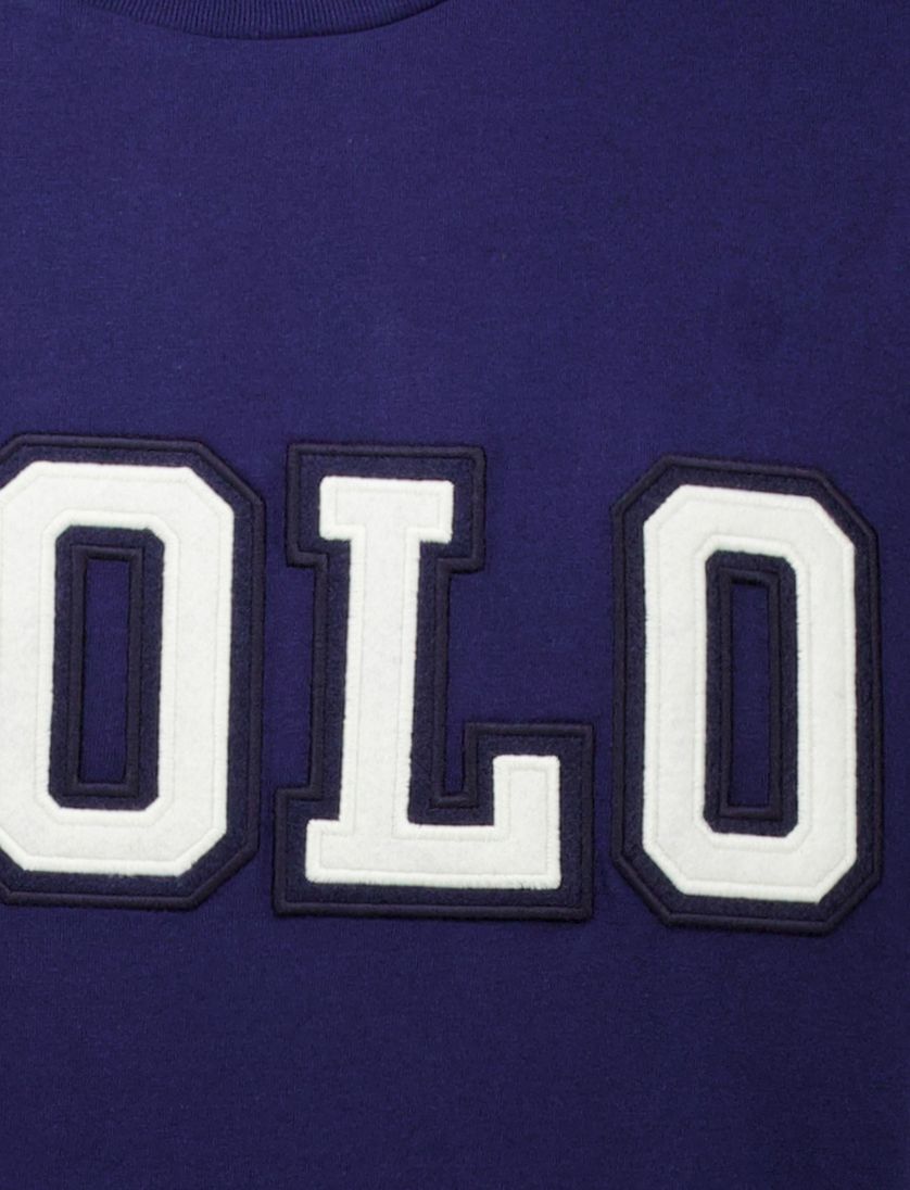 Polo Ralph Lauren T-shirt donkerblauw ronde hals