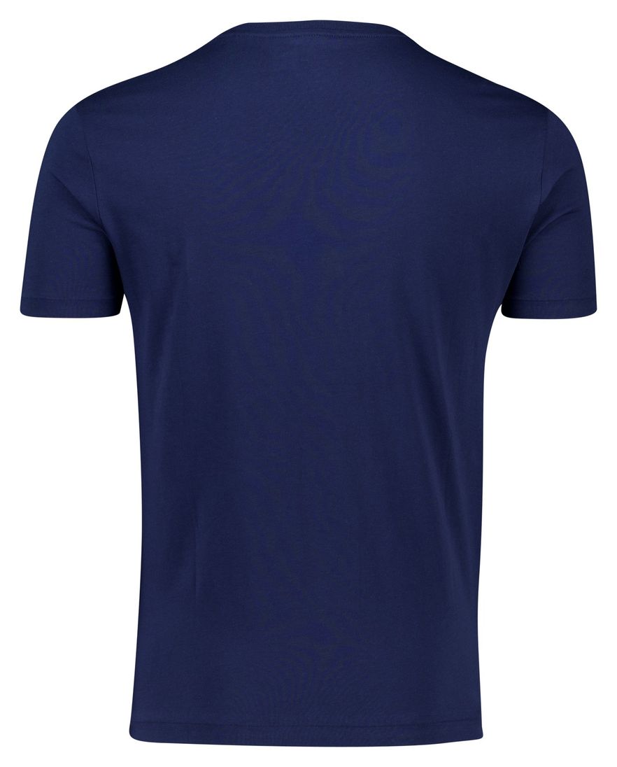 Polo Ralph Lauren T-shirt donkerblauw effen normale fit