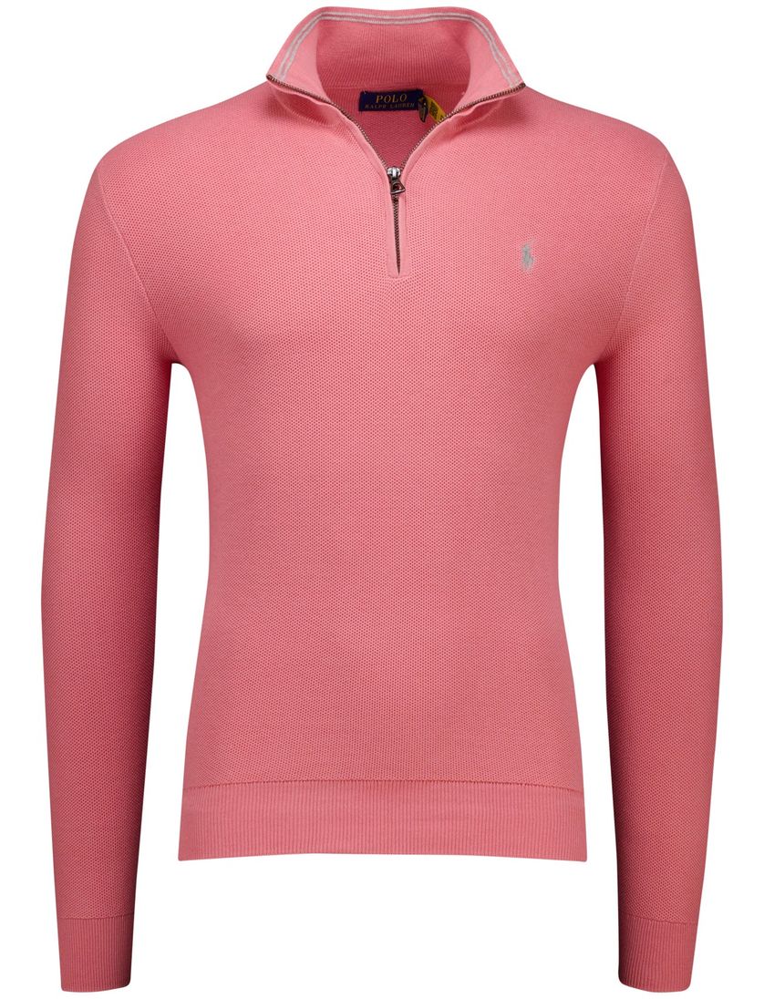 Polo Ralph Lauren trui roze half zip