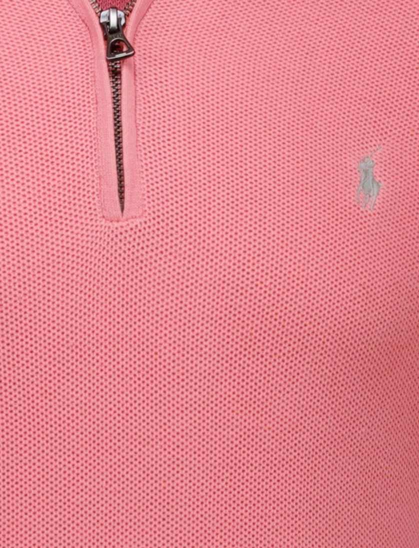 Polo Ralph Lauren trui roze half zip