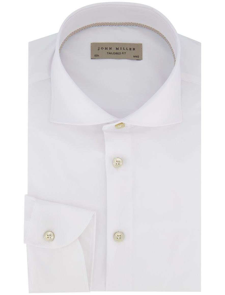John Miller overhemd ml7 wit