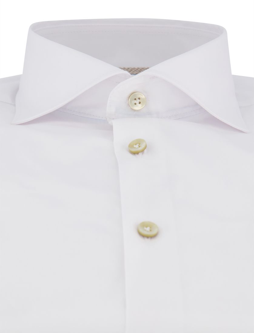 John Miller overhemd ml7 wit