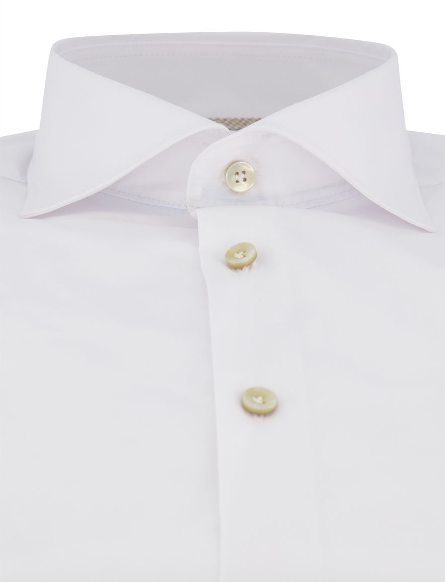 John Miller overhemd ml7 wit