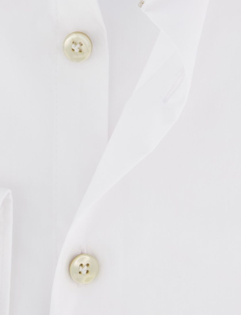 John Miller overhemd ml7 wit