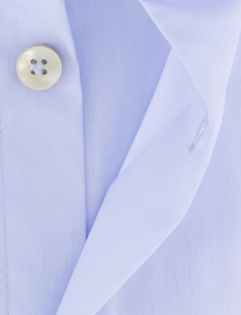 John Miller overhemd lichtblauw katoen lange mouw