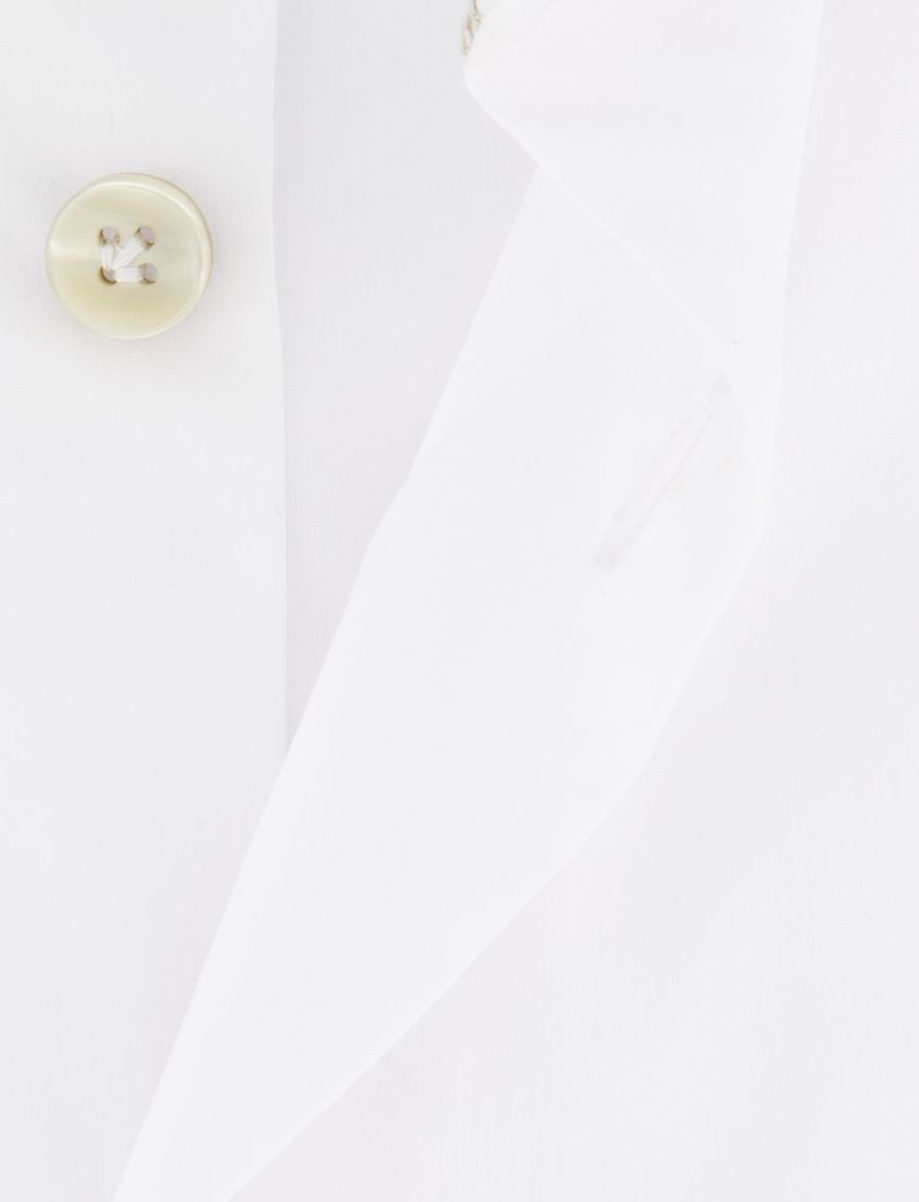 John Miller overhemd wit katoen wide collar