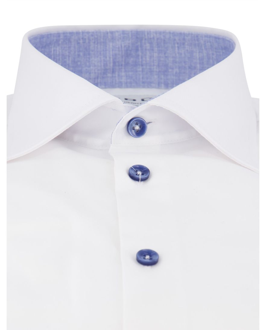 Ledub overhemd non iron wit katoen