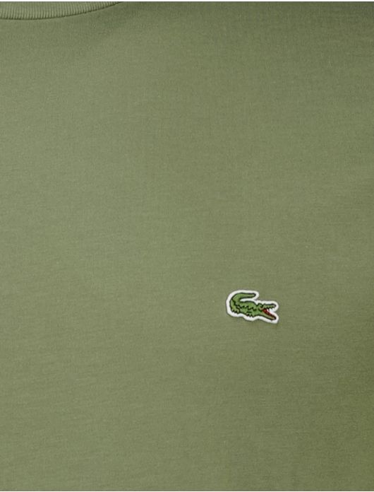 Lacoste t-shirt groen effen