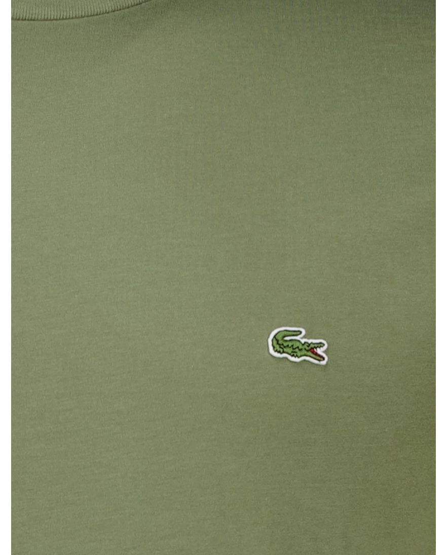 Lacoste t-shirt groen effen