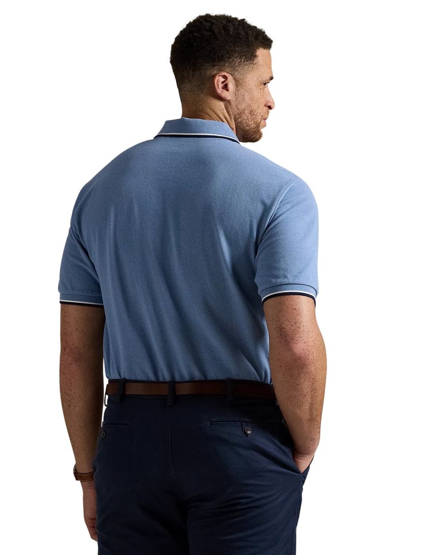 Polo Ralph Lauren Big & Tall polo blauw effen