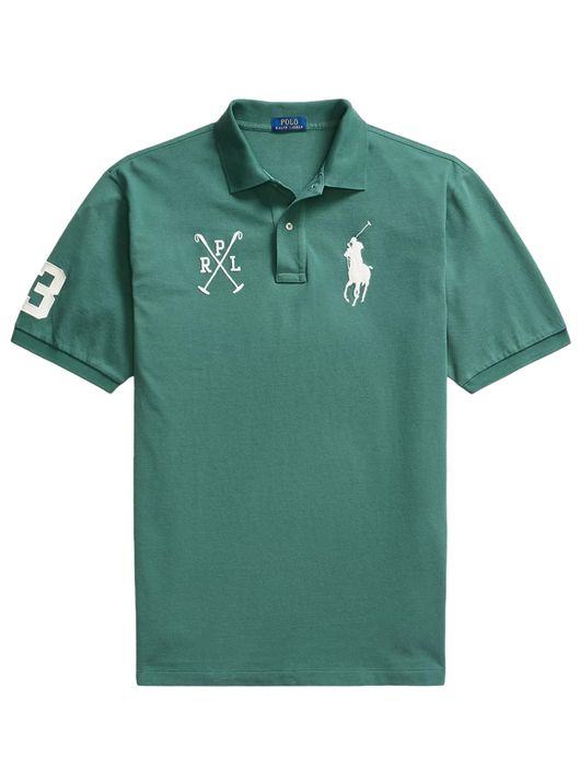 Polo Ralph Lauren Big & Tall polo groen katoen
