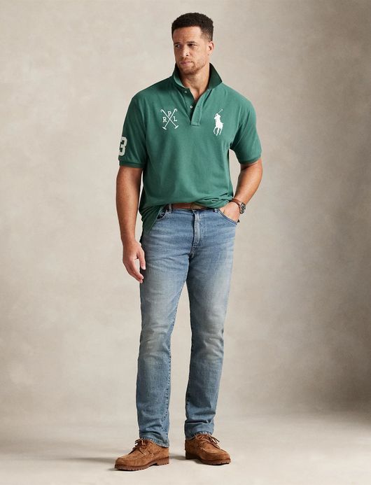 Polo Ralph Lauren Big & Tall polo groen katoen