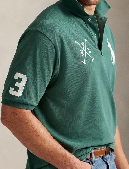 Polo Ralph Lauren Big & Tall polo groen katoen