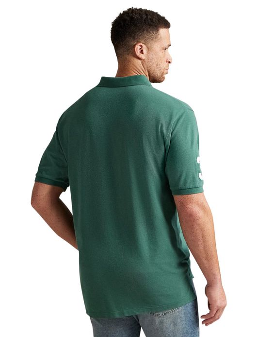 Polo Ralph Lauren Big & Tall polo groen katoen