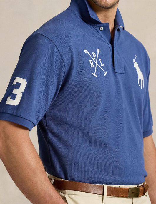 Polo Ralph Lauren Big & Tall polo blauw