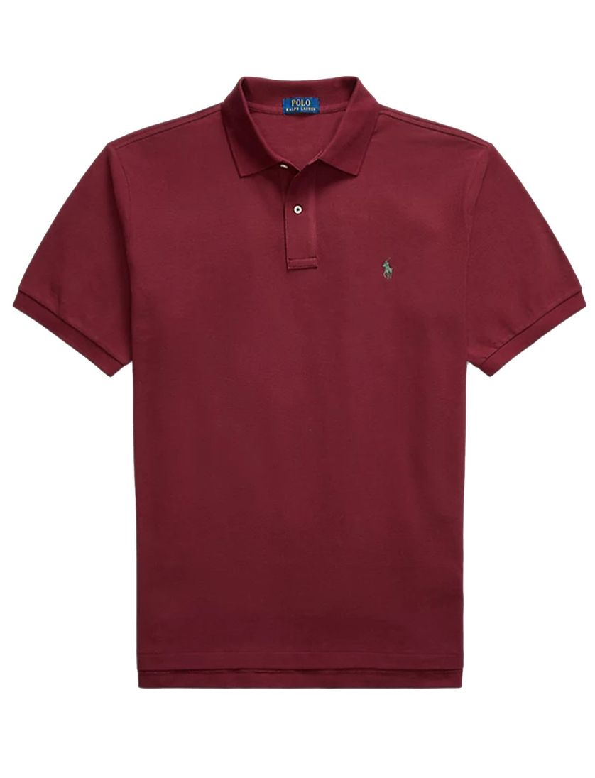 Polo Ralph Lauren Big & Tall polo bordeaux effen