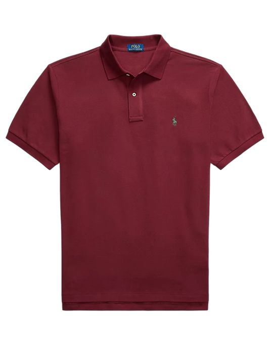 Polo Ralph Lauren Big & Tall polo bordeaux katoen