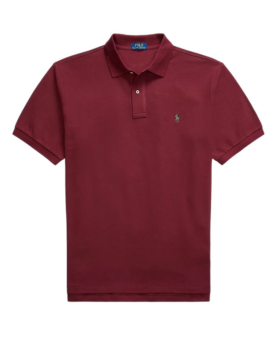 Polo Ralph Lauren Big & Tall polo bordeaux katoen