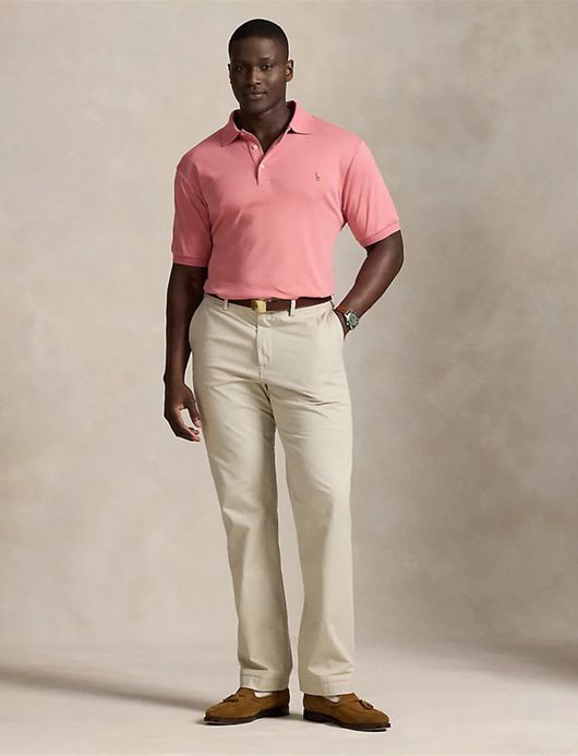 Polo Ralph Lauren Big & Tall polo roze katoen