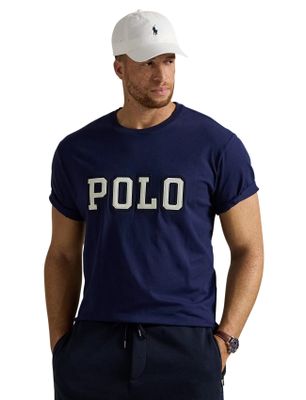 Polo Ralph Lauren Polo Ralph Lauren Big & Tall t-shirt blauw geprint
