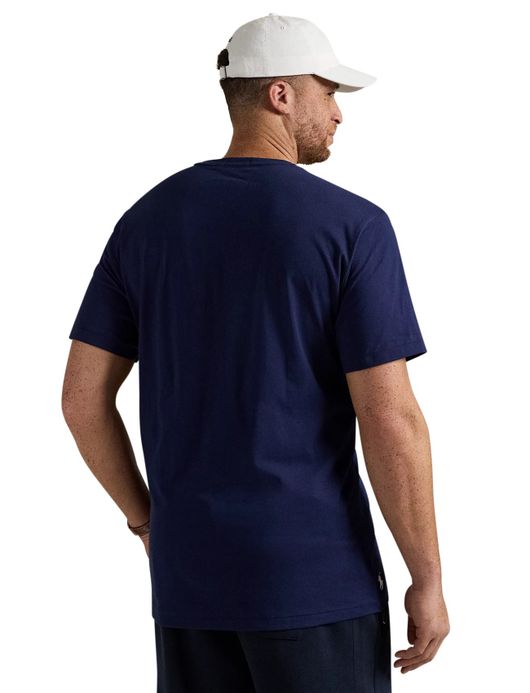 Polo Ralph Lauren Big & Tall t-shirt blauw geprint