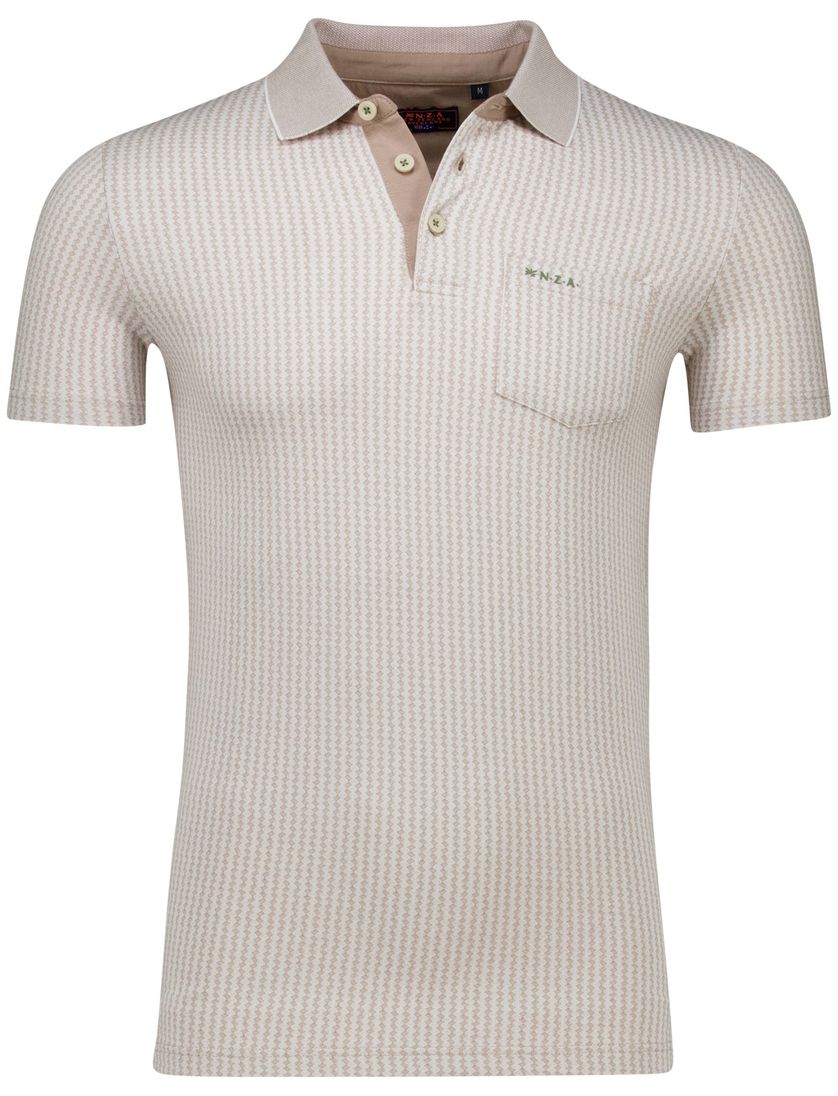 New Zealand polo kyree beige katoen