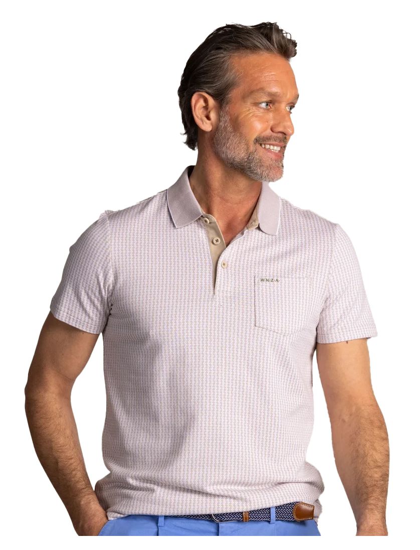 New Zealand polo kyree beige katoen