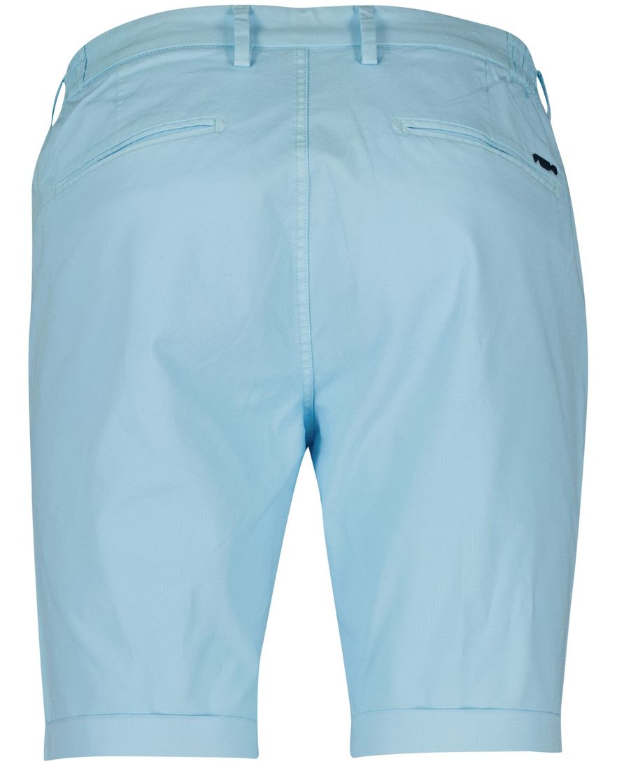 NZA goodman short lichtblauw effen katoen